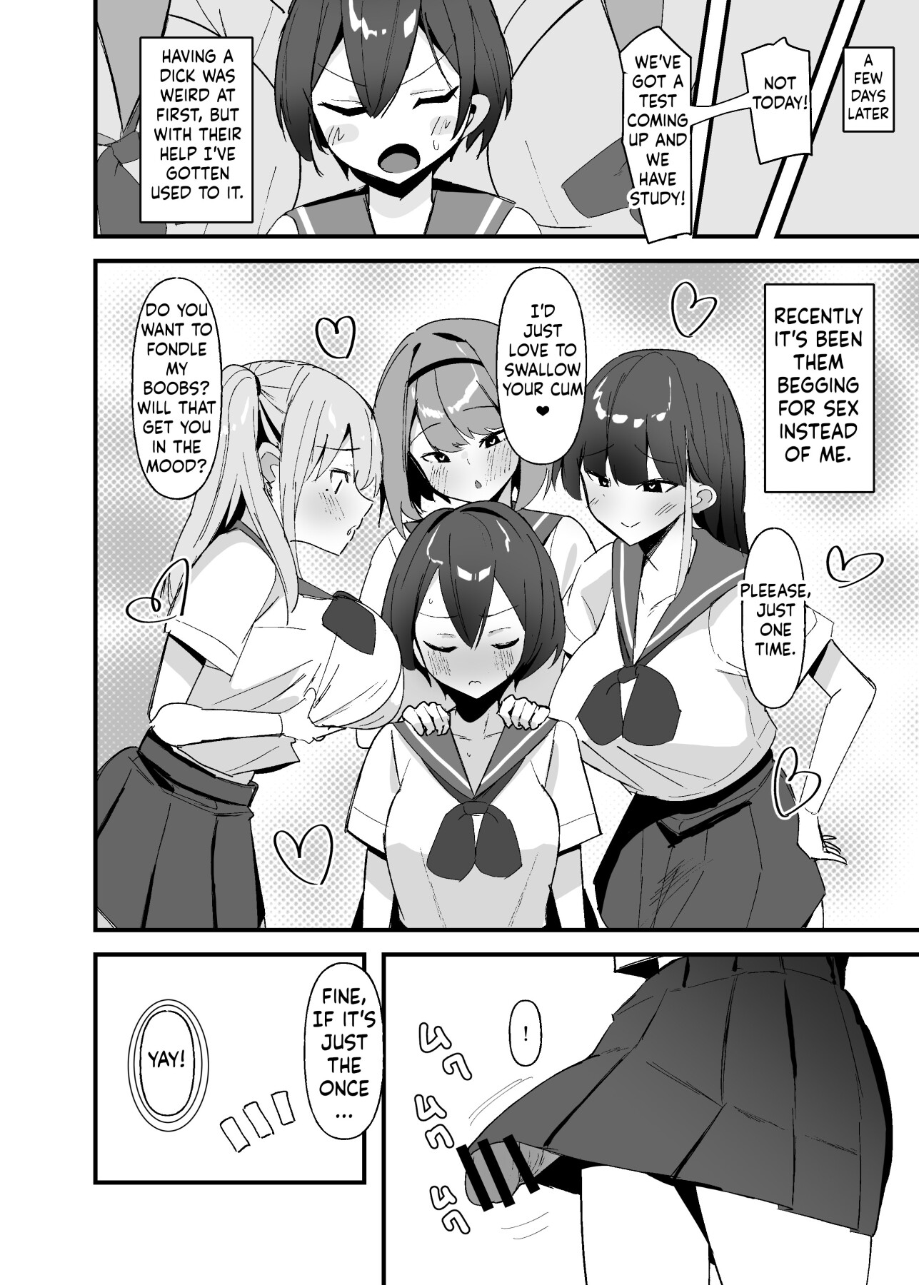 Hentai Manga Comic-Futanari-chan doesn't want to get an erection!-Read-25